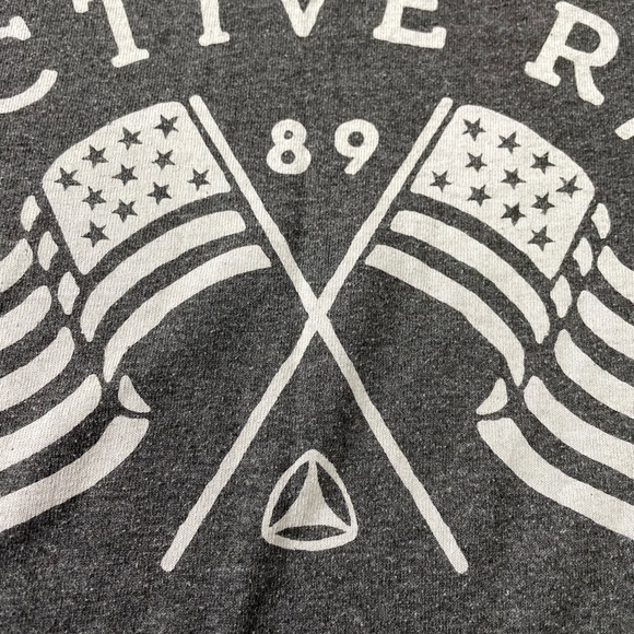 Active Ride Shop 89 T Shirt Mens Large Gray Logo Graphic Skate Surf Skater Vtg - Picture 9 of 10